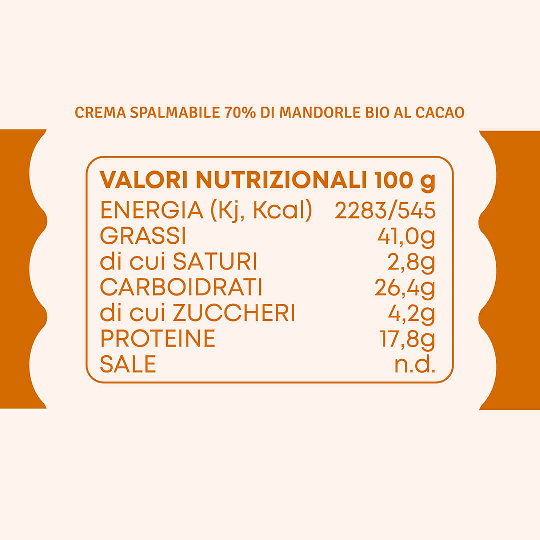 Bio Mandel CreMà mit Kakao