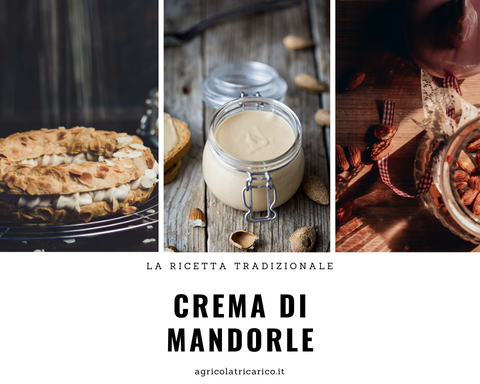 crema di mandorle per farcire dolci