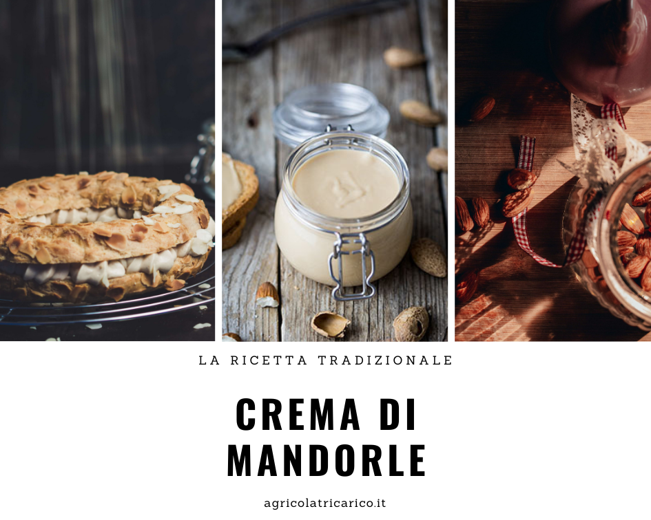 Crema di mandorle per farcire torte