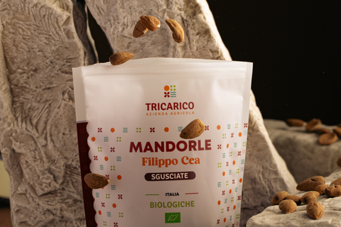 Mandorle di Toritto Filippo Cea nella confezione attuale Tricarico