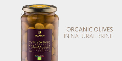 Olives in natural brine