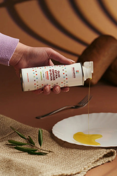 Olio EVO biologico Don Giovanni nella confezione attuale Tricarico