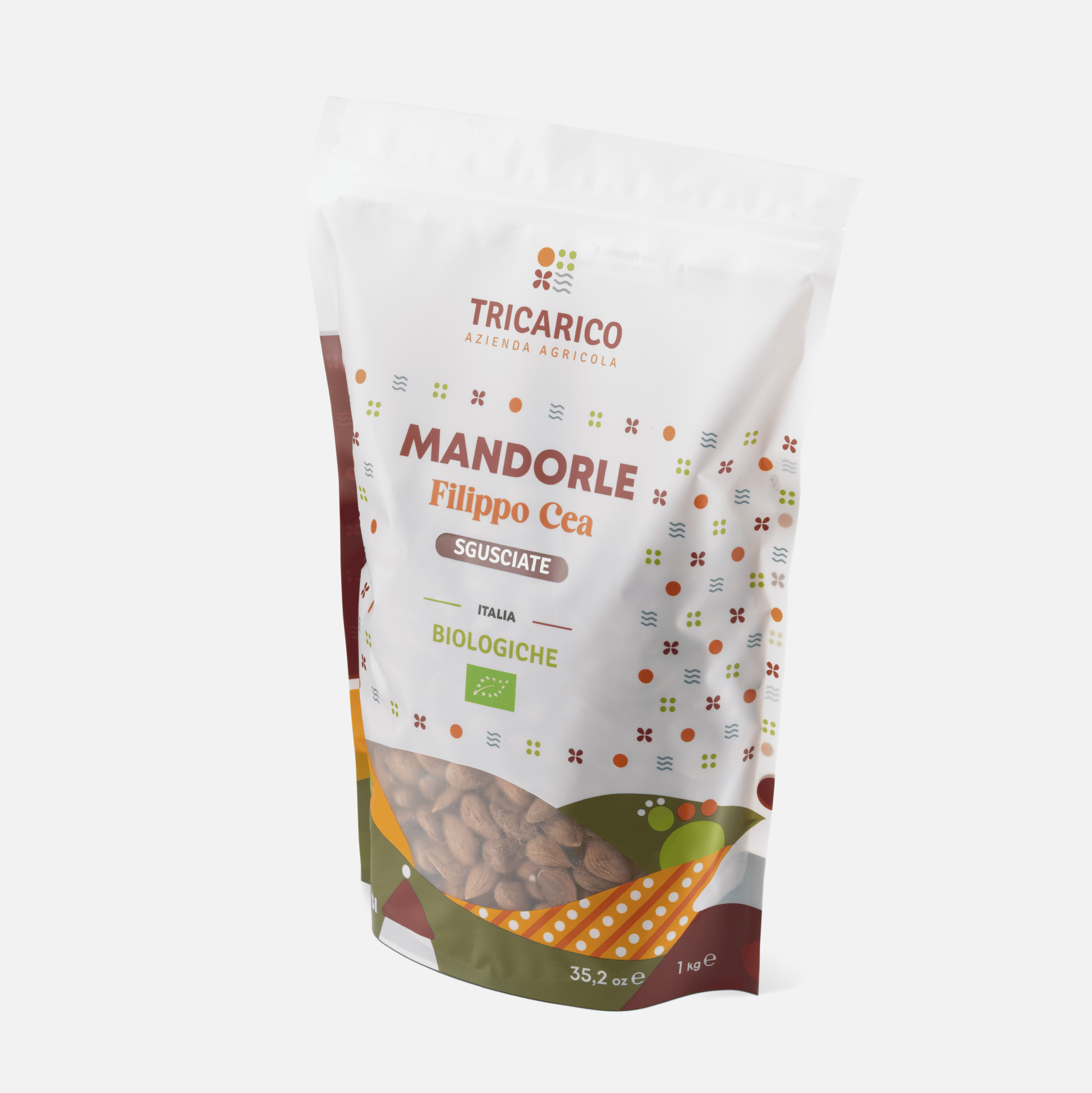 Amandes décortiquées biologiques Toritto Filippo Cea - récolte 2024