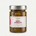 Barattolo di olive dolci di Bitetto biologiche in salamoia naturale