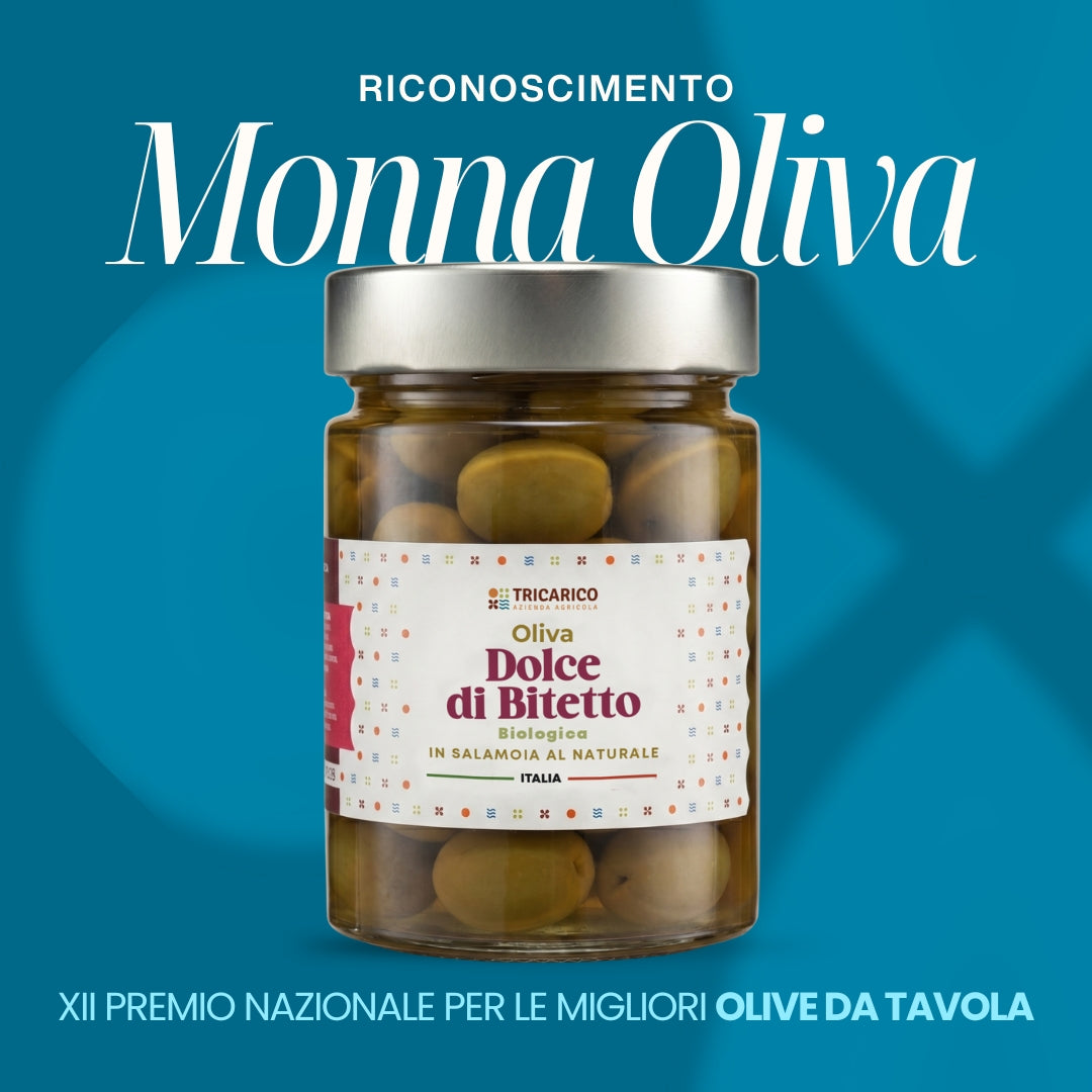 Olive Dolci di Bitetto Biologiche in Salamoia Naturale