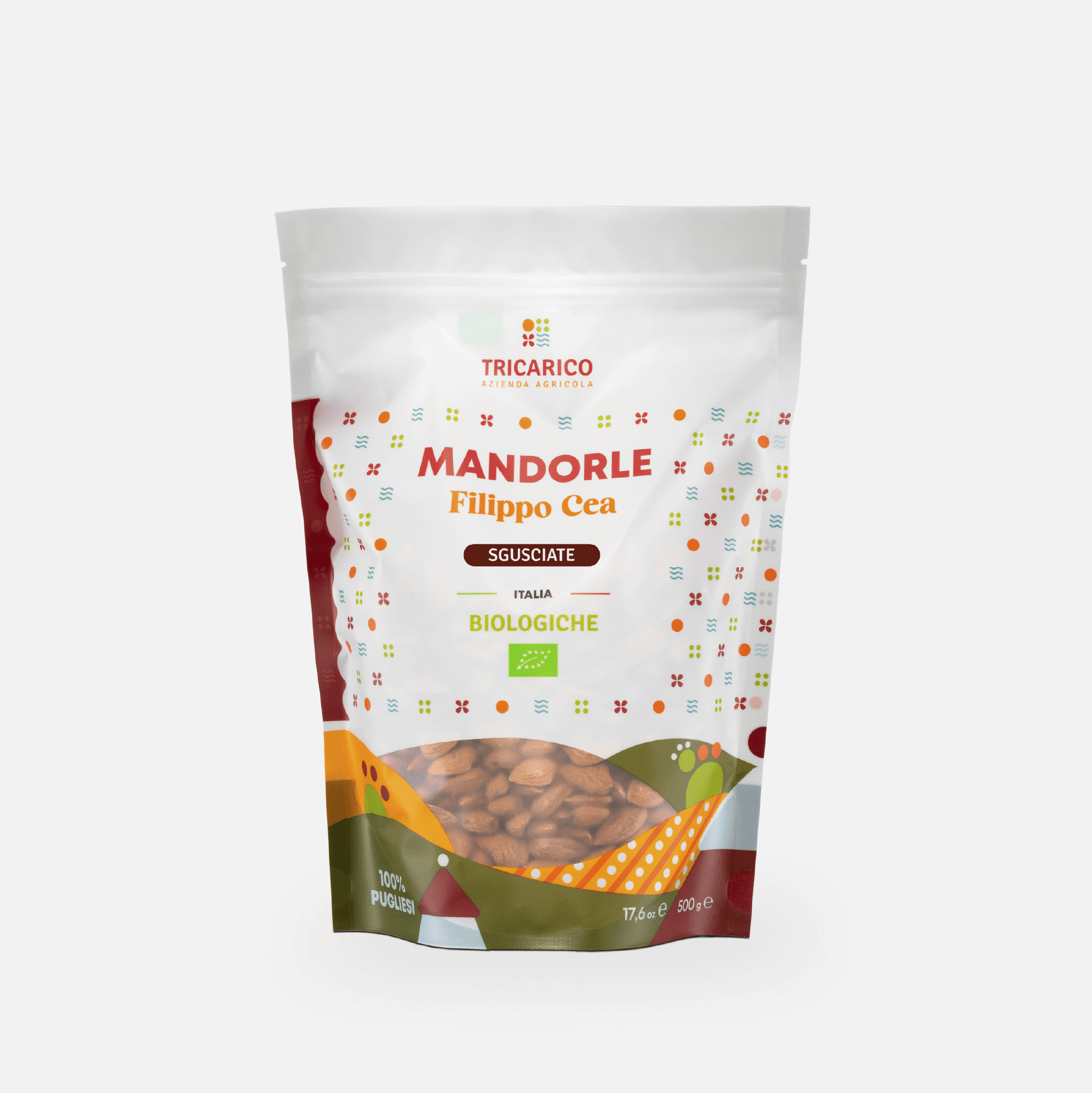 Amandes décortiquées biologiques Toritto Filippo Cea - récolte 2024