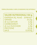 Dettaglio di Crema di Mandorle Bio 100% – Integrale