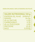 Dettaglio di Crema di Mandorle Bio 100% – Pelate