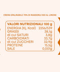 Dettaglio di Crema di Mandorle Bio 70% al Limone