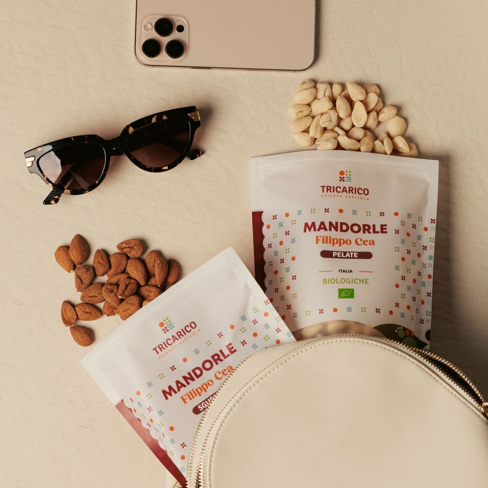 Amandes décortiquées biologiques Toritto Filippo Cea - récolte 2024